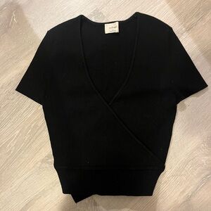ARITZIA Wilfred Black Top
